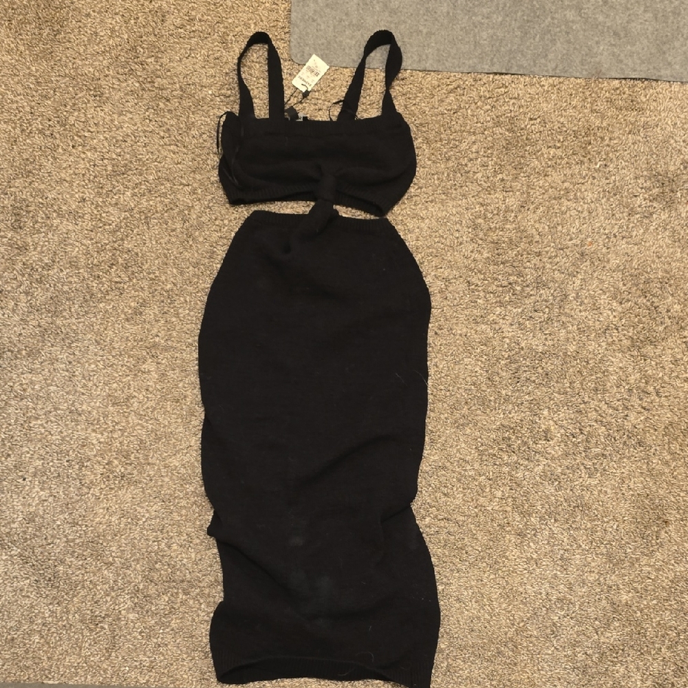 Express Black Knit Sweater